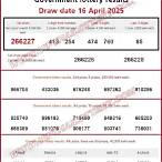 thai lottery results 16 april 2017